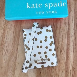 Kate Spade luggage tag